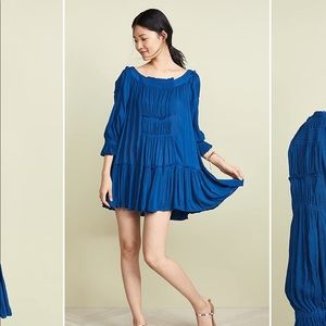 Free People NWT Medium blue dress